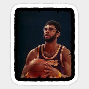 The KING Kareem Sticker